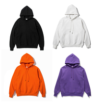 BUGOU Original Brand Plus Suede Thickened Pure Color Minimalist Sweater Men And Women Same Loose version