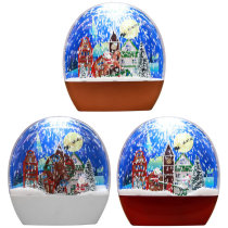 Christmas and New Year childrens girlfriend gifts vivid cute seesaw rocking horse Interior Decoration lamp Music Box