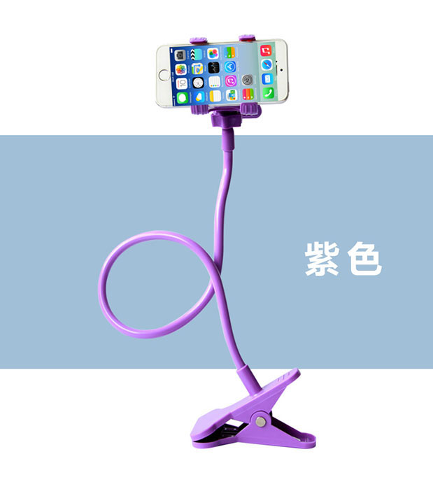tivi màn hình cong samsung Chân đế lười biếng cạnh giường 6,3 inch điện thoại di động đa chức năng TV đa năng khung sống trực tiếp Apple hỗ trợ khung - TV tivi samsung 49 inch