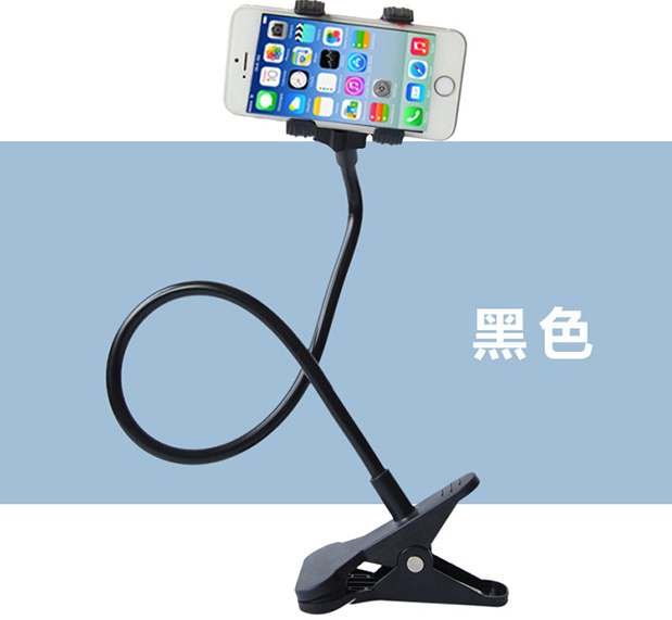 tivi màn hình cong samsung Chân đế lười biếng cạnh giường 6,3 inch điện thoại di động đa chức năng TV đa năng khung sống trực tiếp Apple hỗ trợ khung - TV tivi samsung 49 inch