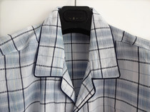 Daily single male spring summer autumn cotton home clothing men long sleeve trousers cotton foam cloth casual set