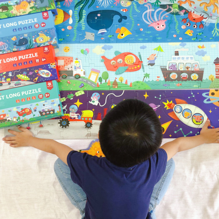 Fun and fun dedicated to cultivating puzzle early-taught puzzle UK introduction of animal traffic toddler toys