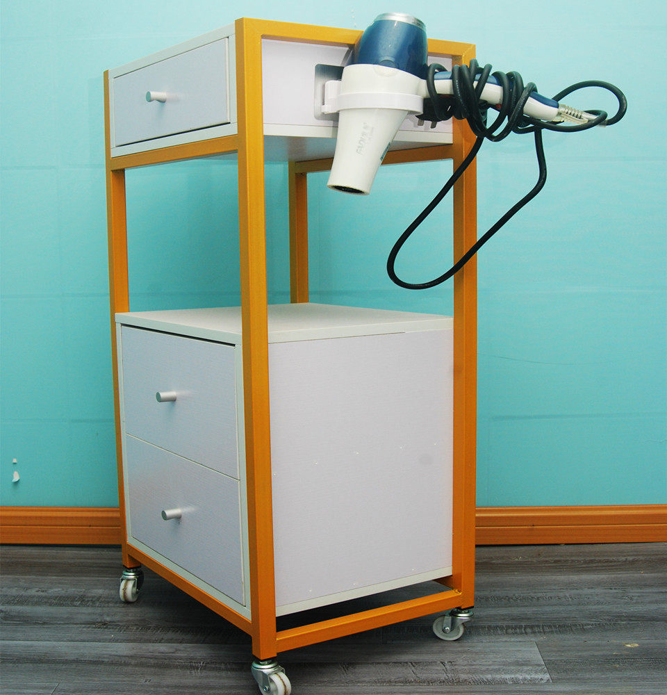 Baking Varnish Hairdressers Hair Salon Tools Car Tools Cabinet Beauty Salon Beauty Salon Beauty Salon Accessories Small Trolley Wooden Products Cabinet