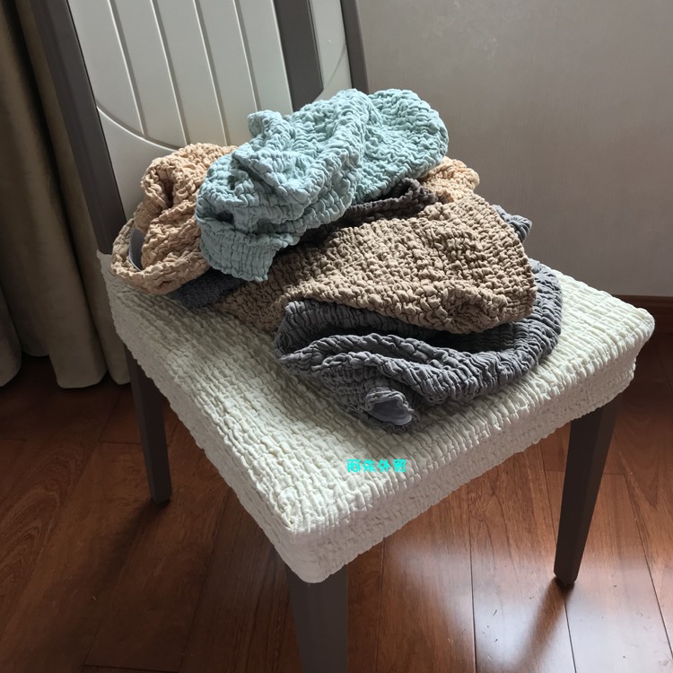 Foreign trade Japanese-style chair cover Household modern simple elastic waterproof four-season universal stool cover chair cover cotton