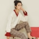 Áo len cổ lọ nhỏ màu mè ngọt ngào phù hợp với áo len nữ mùa thu 2018 mới