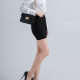 Spring new style hip skirt skirt high waist elastic one step skirt short skirt women professional skirt black work skirt