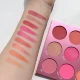 【Bonded BS】 RUDE Blush Crush 9 Color Blush Crush 9 Color Blush Palette - Blush / Cochineal