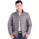 Autumn and winter young men's light down cotton coats casual jackets middle-aged men's cotton coats large size winter men's tops