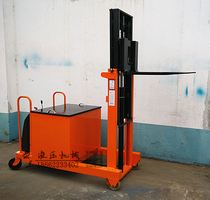 (Taidong)Counterweight semi-electric forklift Hydraulic stacker Electric lifting truck Loading and unloading truck stacker