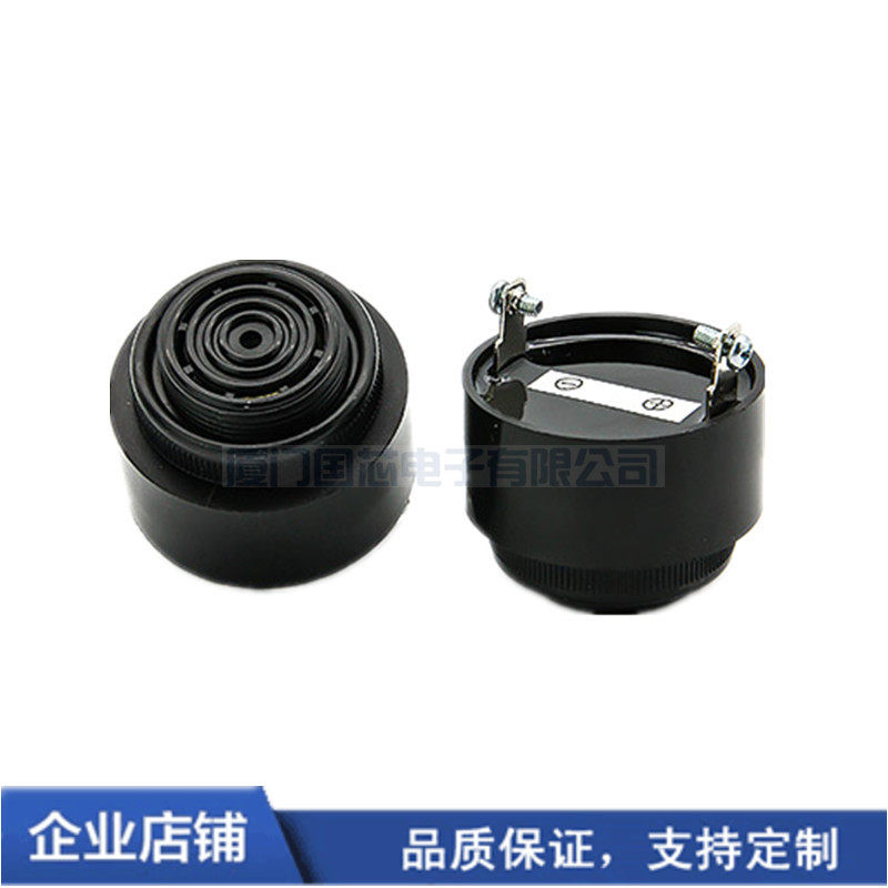 Intermittent sound 12v spiral buzzer long sound DC 24V ac 220V active new product alarm horn 4435