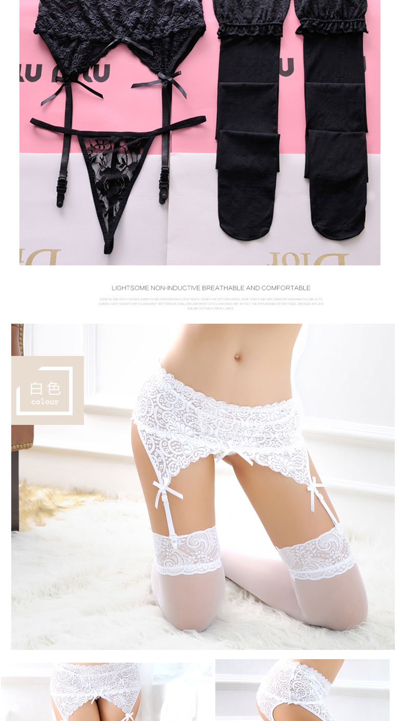 Lõi đỏ garter bộ ren sexy vớ cám dỗ sling ống dài vớ nóng người lớn đồ lót sexy