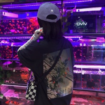 FOG ESSENTIALS complex line California limited photo printing couple loose high street style short-sleeved T-shirt men and women