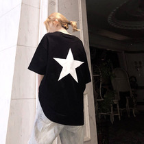 FOG complex line ESSENTIALS California limited five-pointed star loose short-sleeved mens and womens tide brand couple high street style T-shirt