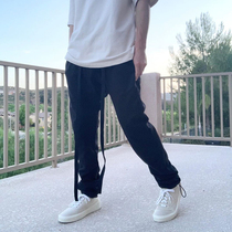 FOG main line streamers loose straight leggings mens and womens trendy brand high street style pants sports and casual pants