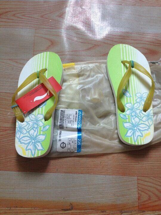 Li Ning Dép Mùa Hè Phụ Nữ Dép Thời Trang Dép Thể Thao Dép 2UWB206-2-1 Flip Flops giày sandal nam cao cấp
