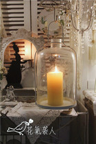 Lonely product glass jar wind lamp candle holder ornaments retro home gardening groceries foreign trade proofing