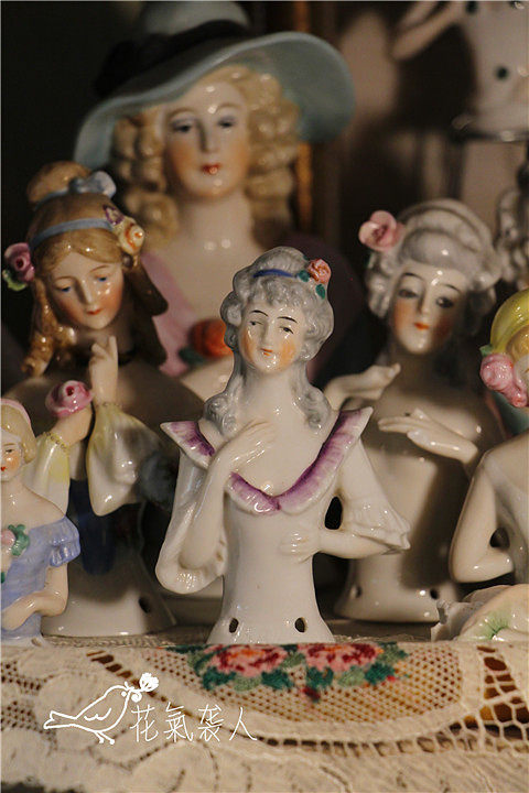 Western Grocery Ceramic Beauty Half-body Swing Piece Home Shooting Props