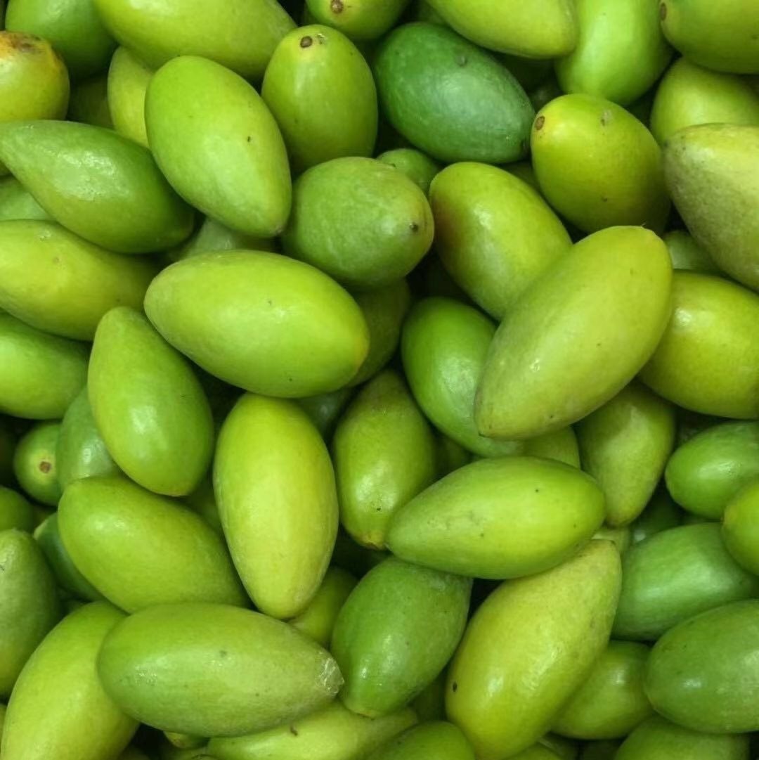 Fresh Liuhuang Ganxiang yellow olives without residue Meizhou Hakka Fengshun specialty yellow olives fruit olives