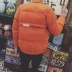 Bán buôn áo khoác cotton nam giá rẻ mùa đông phiên bản Hàn Quốc của nhíp bông tự trồng nam và nữ đôi áo khoác ngắn xuống áo khoác dày