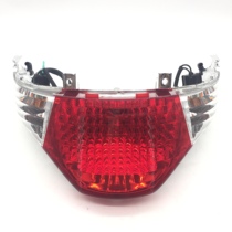 Applicable Haojue Hongbao tail light UM125T rear tail light UM125T-A C rear brake light red treasure country three tail light