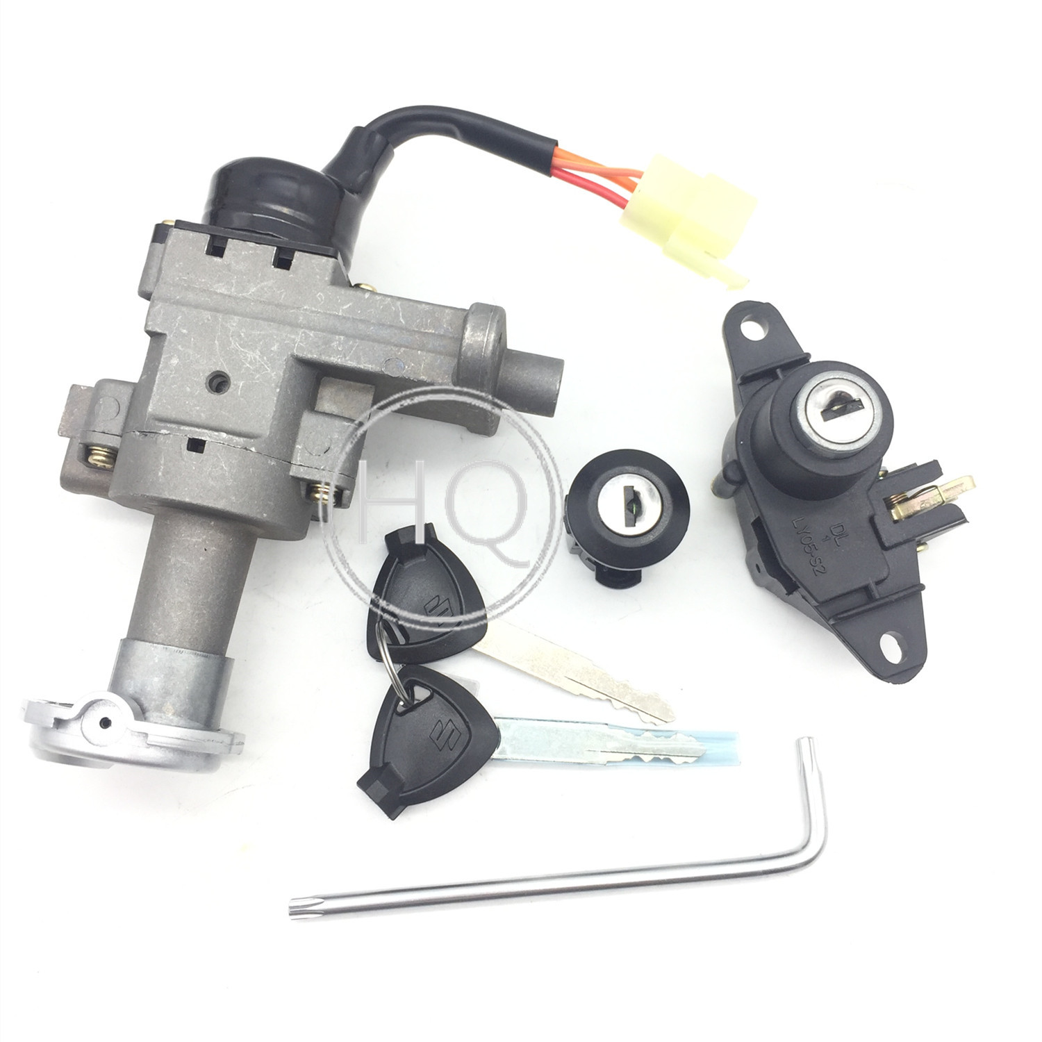 Applicable Suzuki Hongbao UM125T-A C Suzuki Tianyu UZ125T-A C sleeve lock electronic door lock ignition switch lock