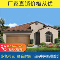 Chengdu rolling shutter door garage door installation and maintenance electric rolling shutter door shop garage door villa European style door wind-resistant door