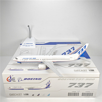 JC wings LH2456 1:200 Boeing original B737-900 N737X alloy model