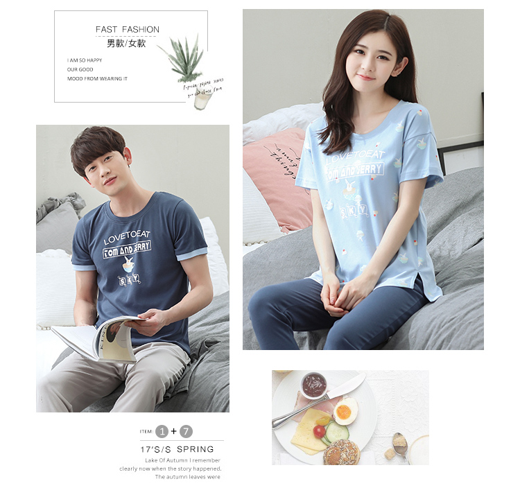 Pyjama mixte OTHER   en Coton à manche courte - Ref 3005888 Image 19