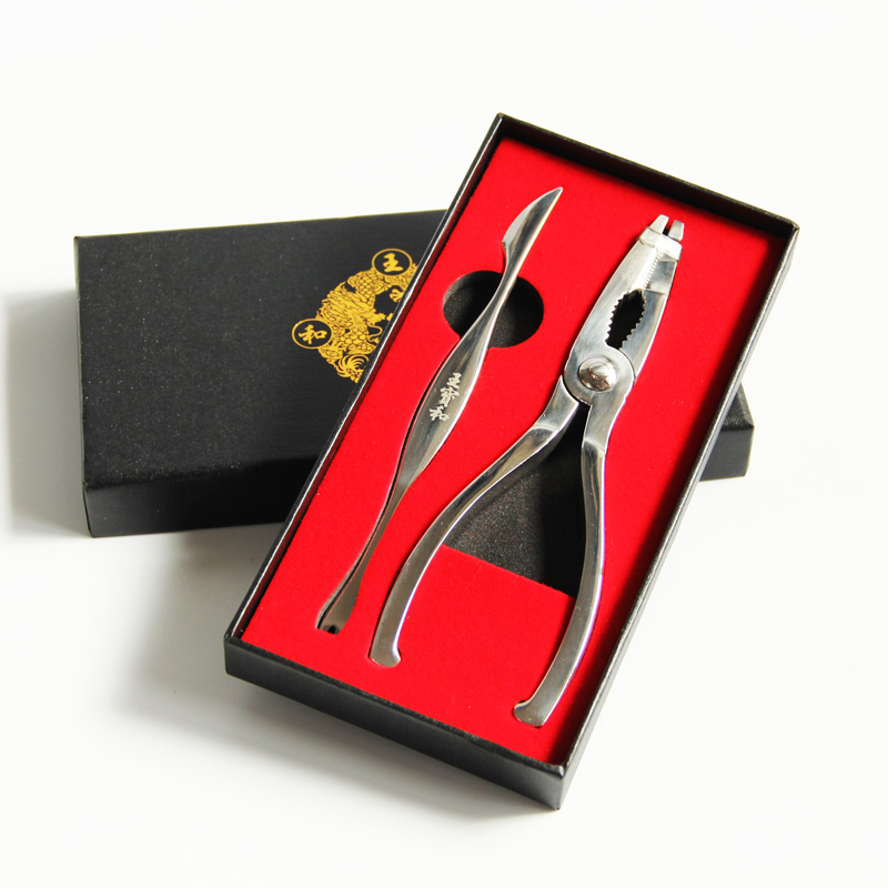 Eat crab tool two pieces 304 stainless steel Wang Bao and crab eight pieces are simplified