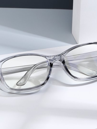 2025防花粉过敏眼镜女网红防蓝光抗辐射防雾防风沙骑行透明护目镜