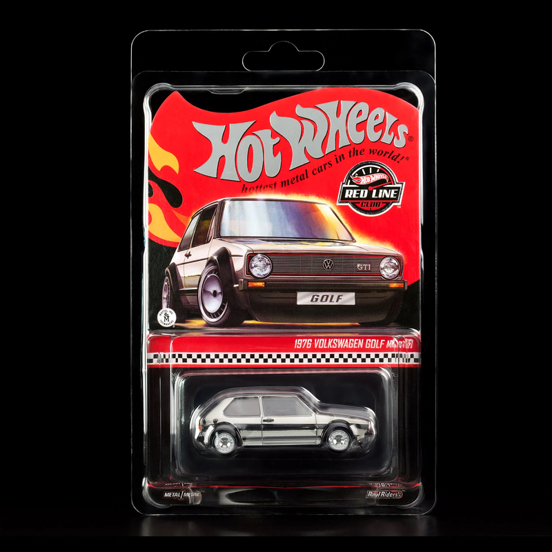 Hot Wheels Rlc 1/64 1976 Volkswagen Golf Mk1 Gti Silver Gray