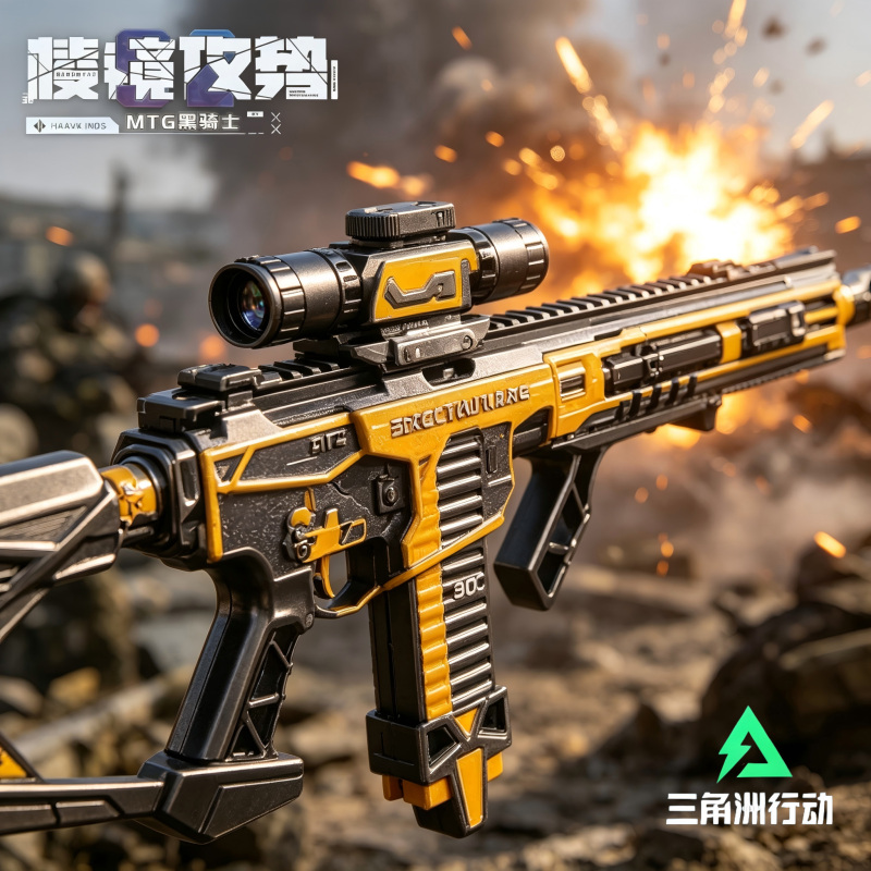 2026 New Delta Force Merchandise: Tenglong Assault Rifle Detachable Metal Weapon Model Alloy Ornament 2026 New Delta Force Merchandise: Tenglong Assault Rifle Detachable Metal Weapon Model Alloy Ornament