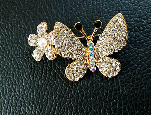 Broche femme en cristal artificiel - Ref 1183554 Image 23