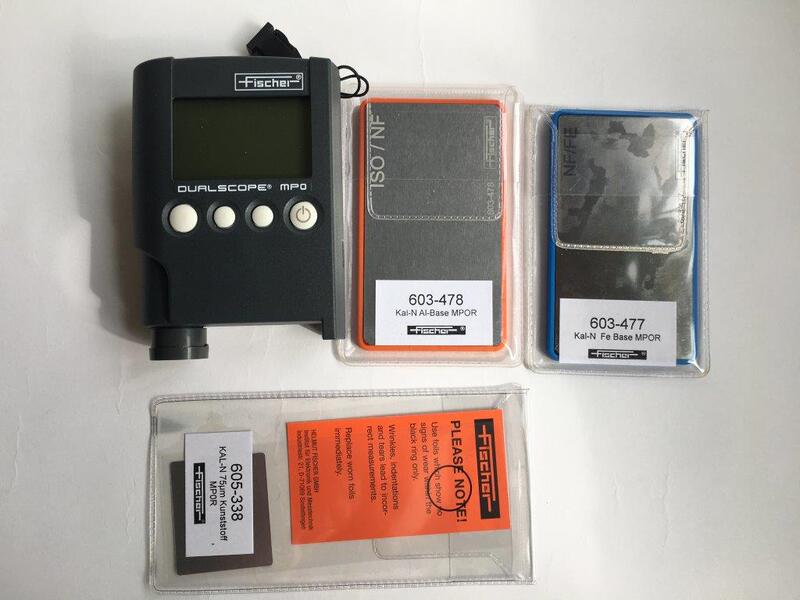 Fischer Mp0O Coating Thickness Gauge 603-477/8 Iron-Based Aluminum-Based Calibration Zeroing Plate Calibration Diaphragm 605-608 Repair Fischer Mp0O Coating Thickness Gauge 603-477/8 Iron-Based Aluminum-Based Calibration Zeroing Plate Calibration Diaphragm 605-608 Repair