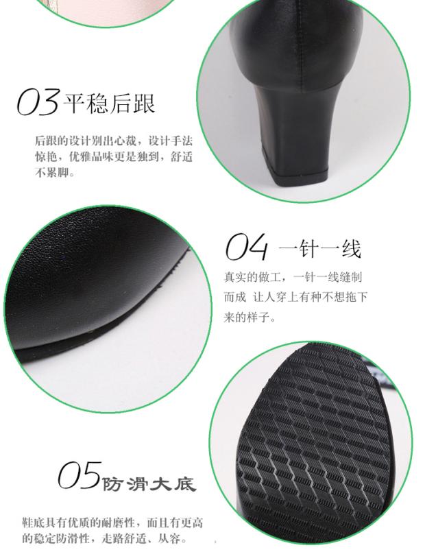 Mùa hè mới 2018 sandal miệng cá nữ dày với khóa miệng nông khóa chuyên nghiệp với giày cao gót thời trang size lớn giày sandal nữ đi học cấp 2