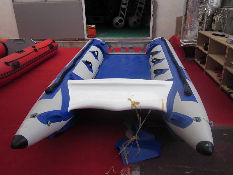 Manufacturer race sports speed fastest high speed rubber boat inflatable fishing boat leather canoeing boat-boat stainless steel plate 