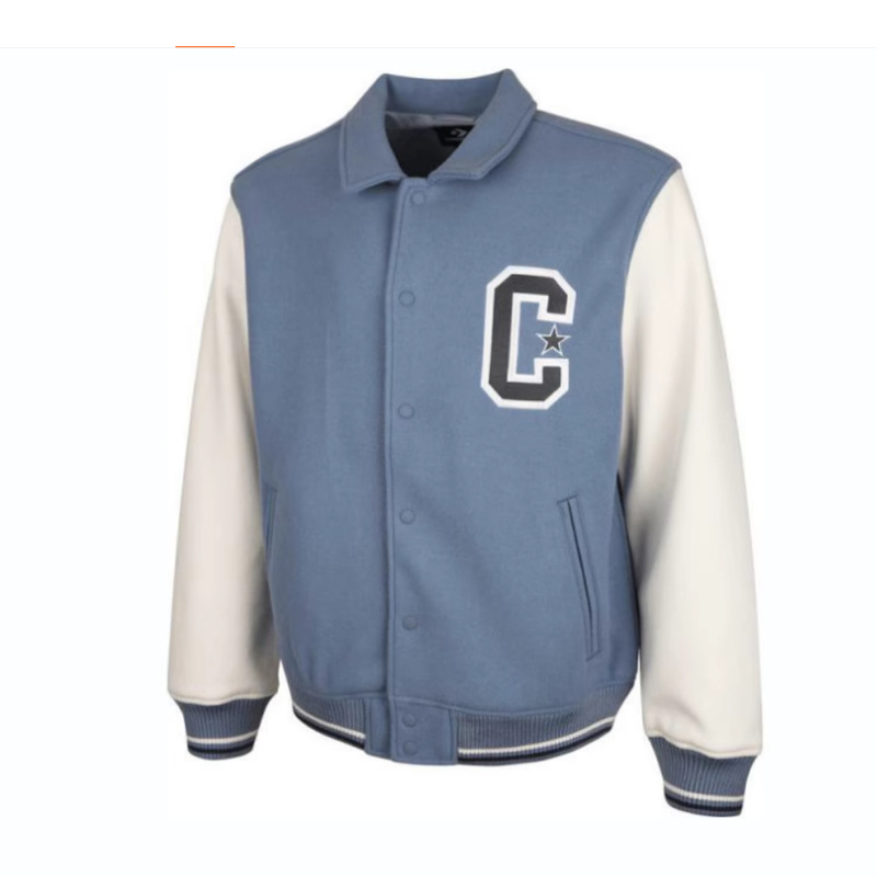 New Converse Converse Baseball Uniform Men's College Style Jacket 10028007-A02-A03-A01