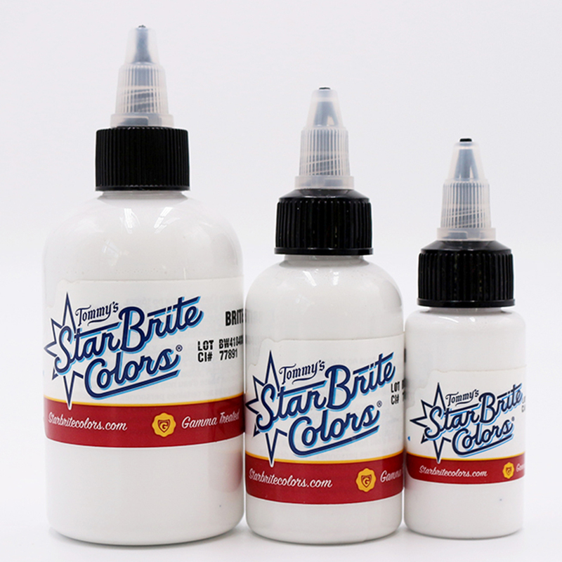 Authentic and Authorized Stabry High-Gloss White Tattoo Pigment for Brightening and Coloring, Imported from the Usa, Easy to Use