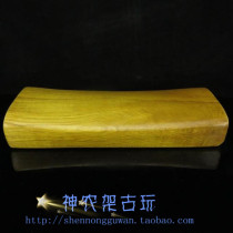 Golden Sinan wooden pillow solid wood hardwood pillow Neck pillow Jinsi Nan pillow cervical pillow old man pillow