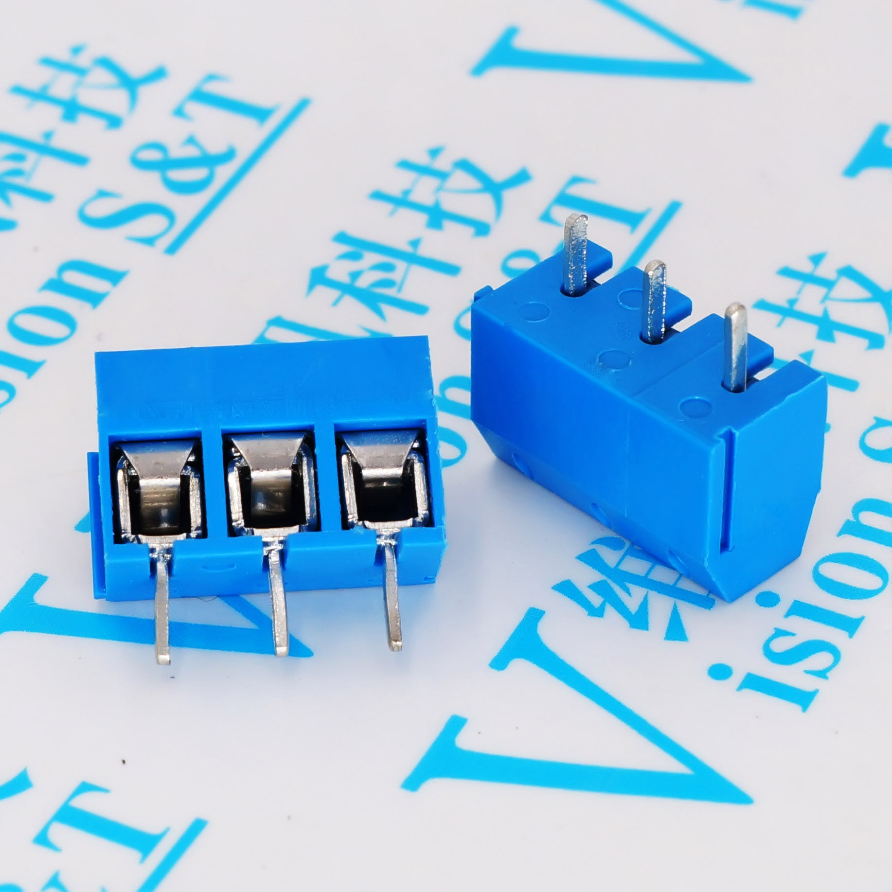 Купить KF-301 крест синий KF301-2P 3P 5.0MM PCB электропроводка ...