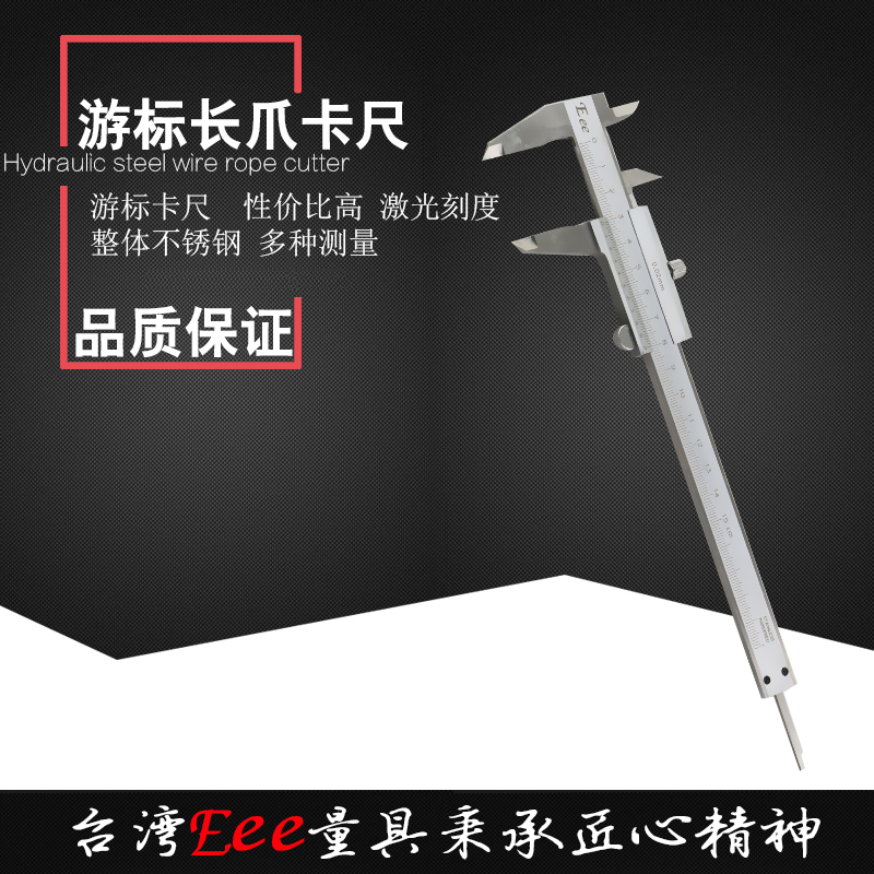 Taiwan EEE Stainless Steel Cruise Scale 0-150-200-300mm Overall Oil Label Carruler High Precision