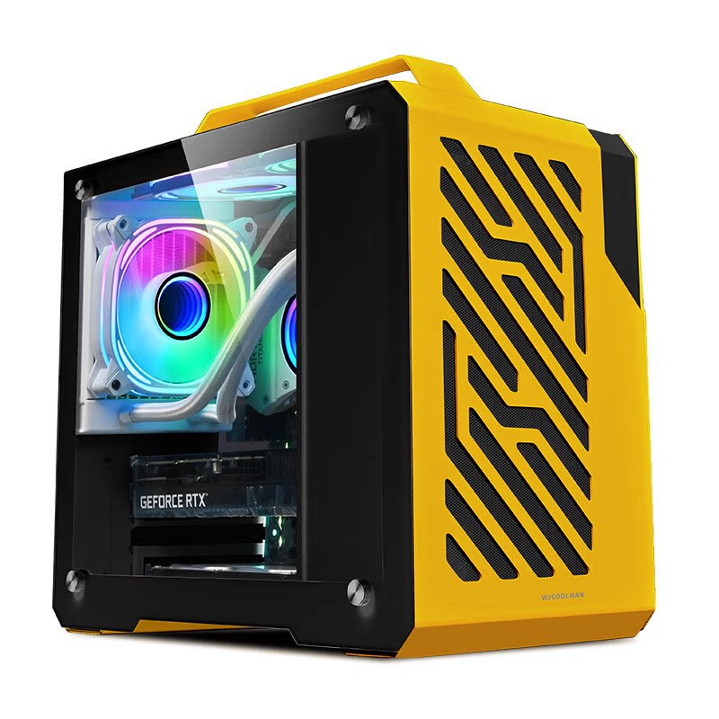 铝元素MINI主机开箱!i5-12400F/i5-12600/i5-14600KF,这台手提ITX主机也太顶了吧!🔥_DIY兼容机_淘宝数码网