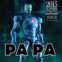 New spot Hottoys HT MMS314 Iron Man 2 MK3 Stealth Edition Limited Edition Blue Alloy