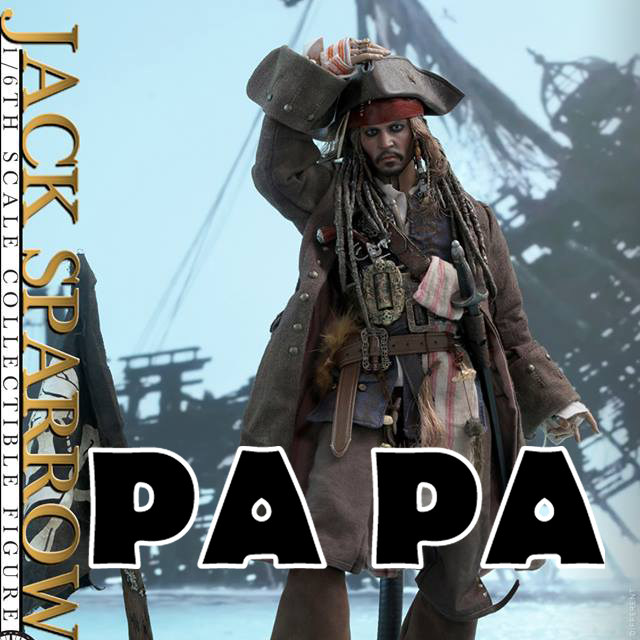 New spot HT HOTTOYS DX15 Pirates of the Caribbean 5 dead without proof Jack Captain Johnny