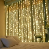 Светодиодные ледяные занавески, интернет, комната знаменитостей, украшение торгового центра, атмосфера, водопад, гипсофила, вспышка, авоська