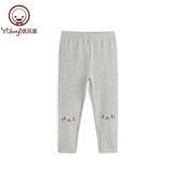 Детские леггинсы, демисезонные повседневные брюки для отдыха, осенние штаны, подходит для подростков, в западном стиле, облегающий крой