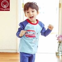 Youbeiyi đồ lót trẻ em thiết lập bông mùa xuân và mùa thu chàng trai đồ ngủ cô gái mùa thu quần áo bé bé quần áo đồ bộ mặc nhà cho be gái 12 tuổi