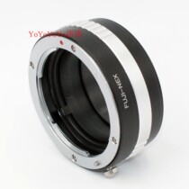 The Fuji-NEX adapter ring is suitable for (from) Fuji AX X-Fujinon lens to Sony E camera aperture