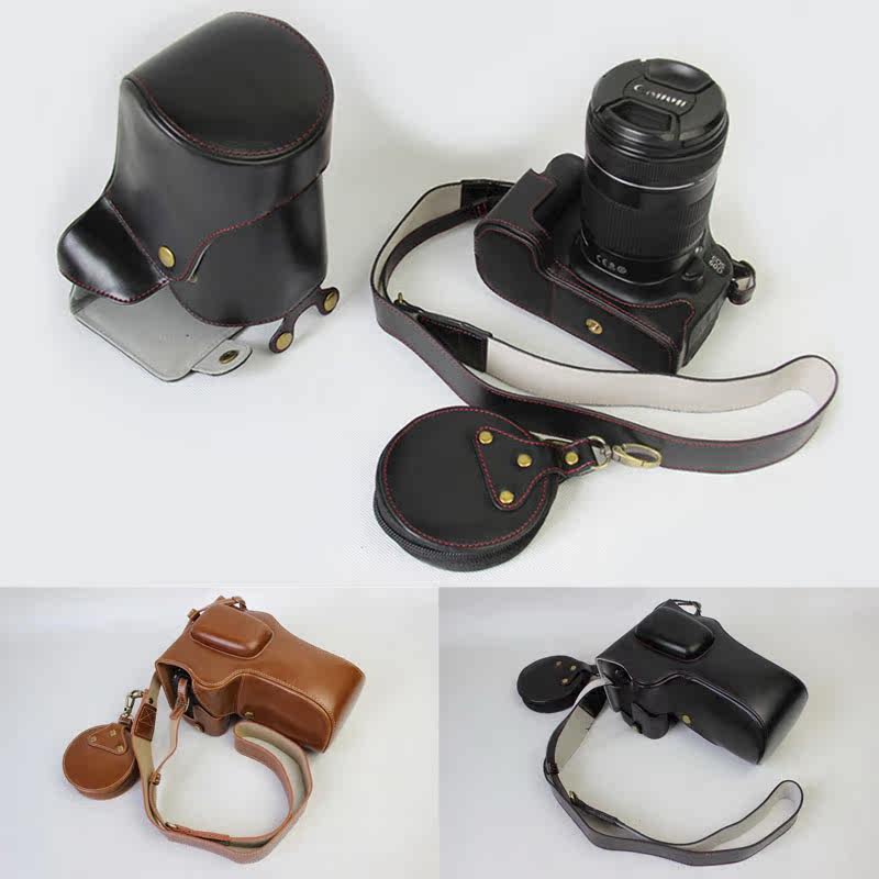Suitable for (for) Canon EOS 800D 77d dedicated luxury version camera bag leather case leather bag special bag