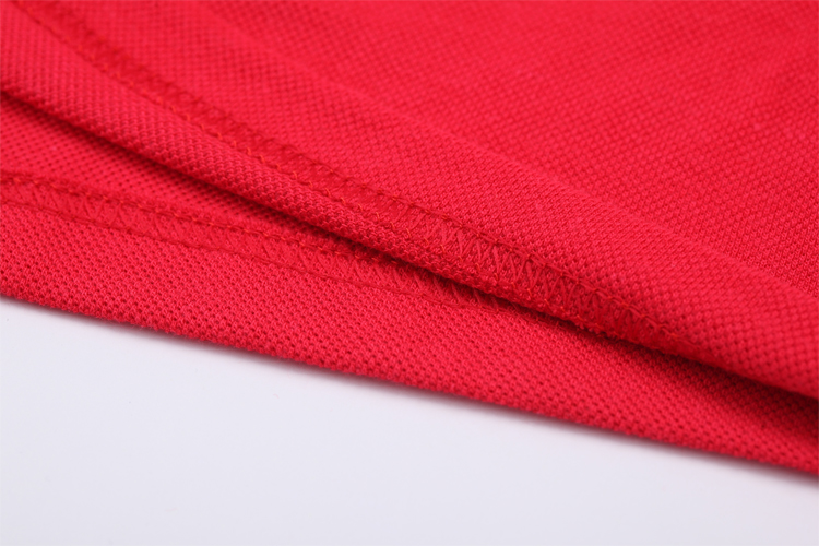 Cotton nguyên chất màu ve áo ngắn tay áo nam và nữ polo overalls lỏng thể thao áo thun giản dị quảng cáo in áo áo polo nam hàng hiệu